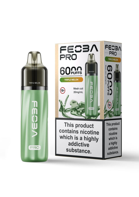 Feoba Pro 6000+ Disposbale Vape Box of 5 - Topvapewholesale