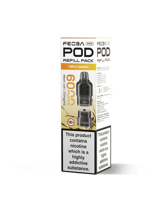 Feoba Pro 6000 Replacement Pods Box of 5 - Topvapewholesale