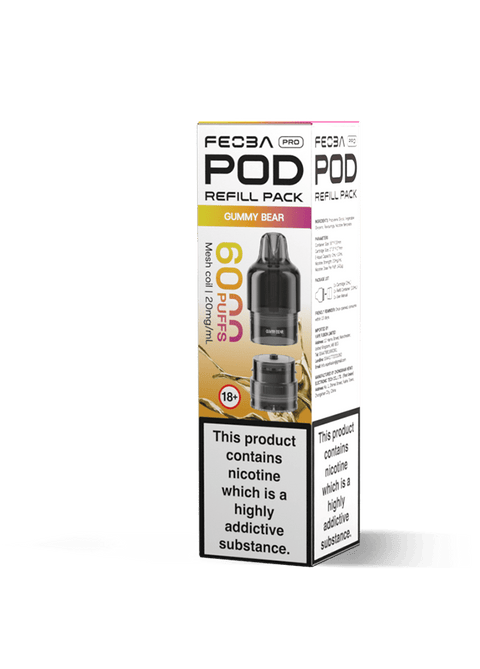 Feoba Pro 6000 Replacement Pods Box of 5 - Topvapewholesale