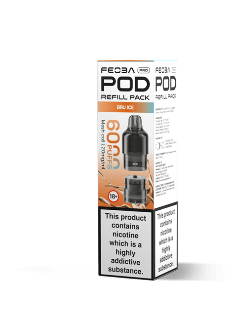Feoba Pro 6000 Replacement Pods Box of 5 - Topvapewholesale