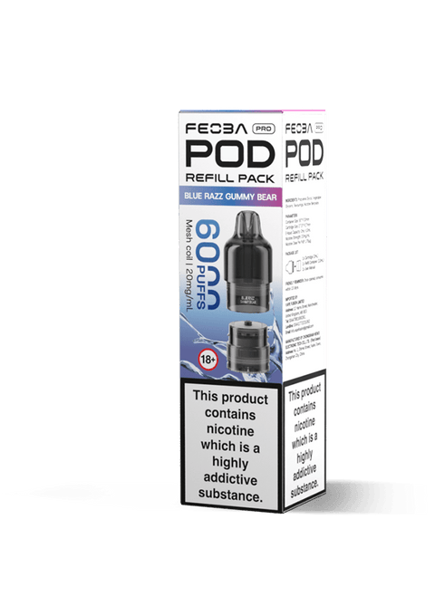 Feoba Pro 6000 Replacement Pods Box of 5 - Topvapewholesale