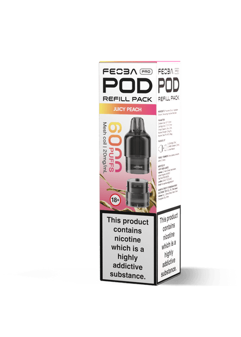 Feoba Pro 6000 Replacement Pods Box of 5 - Topvapewholesale
