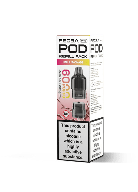 Feoba Pro 6000 Replacement Pods Box of 5 - Topvapewholesale