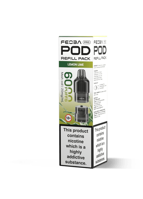 Feoba Pro 6000 Replacement Pods Box of 5 - Topvapewholesale