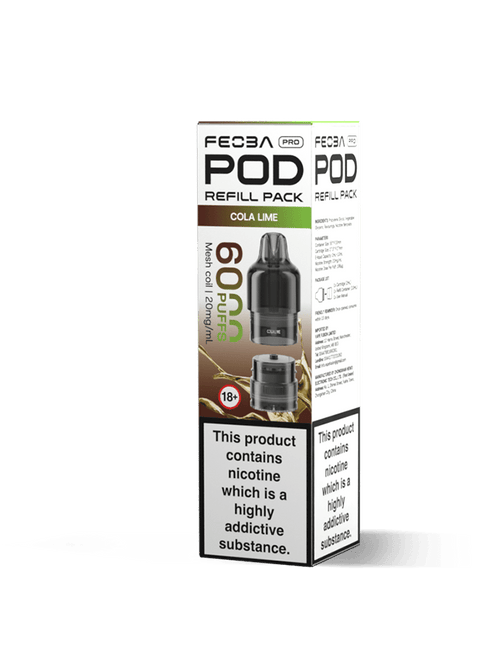 Feoba Pro 6000 Replacement Pods Box of 5 - Topvapewholesale