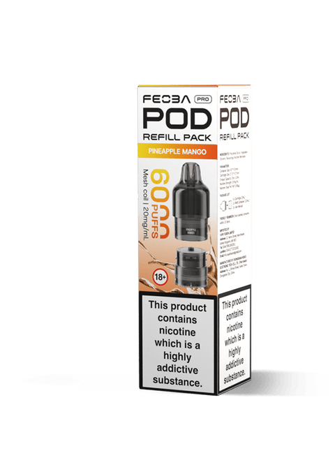 Feoba Pro 6000 Replacement Pods Box of 5 - Topvapewholesale