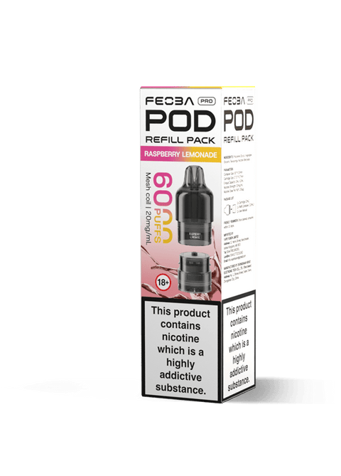 Feoba Pro 6000 Replacement Pods Box of 5 - Topvapewholesale