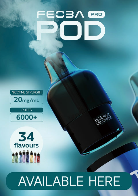 Feoba Pro 6000 Replacement Pods Box of 5 - Topvapewholesale