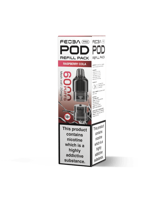 Feoba Pro 6000 Replacement Pods Box of 5 - Topvapewholesale