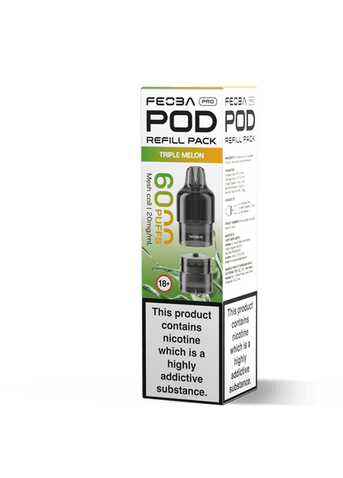 Feoba Pro 6000 Replacement Pods Box of 5 - Topvapewholesale