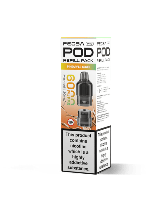 Feoba Pro 6000 Replacement Pods Box of 5 - Topvapewholesale