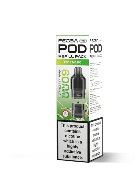 Feoba Pro 6000 Replacement Pods Box of 5 - Topvapewholesale