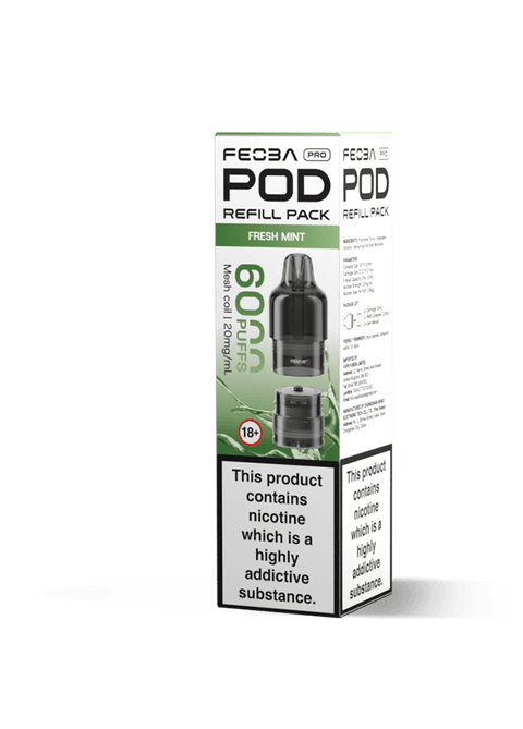 Feoba Pro 6000 Replacement Pods Box of 5 - Topvapewholesale