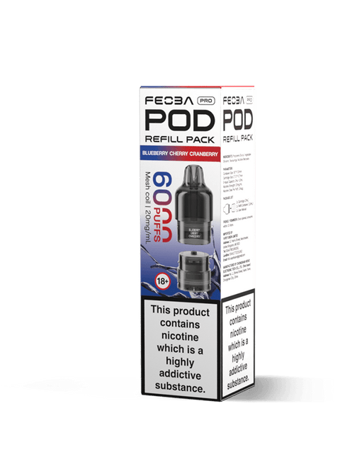 Feoba Pro 6000 Replacement Pods Box of 5 - Topvapewholesale