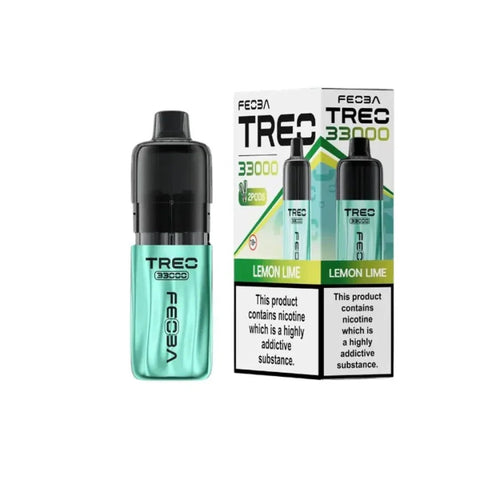 Feoba Treo 33k Prefilled Pod Vape Kit Box of 6 - Topvapewholesale