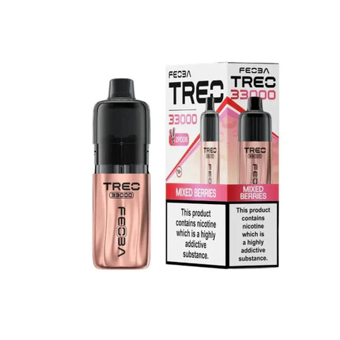 Feoba Treo 33k Prefilled Pod Vape Kit Box of 6 - Topvapewholesale