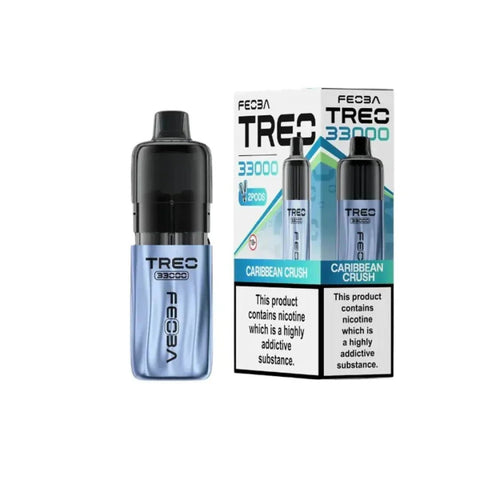 Feoba Treo 33k Prefilled Pod Vape Kit Box of 6 - Topvapewholesale