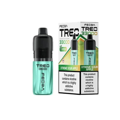 Feoba Treo 33k Prefilled Pod Vape Kit Box of 6 - Topvapewholesale