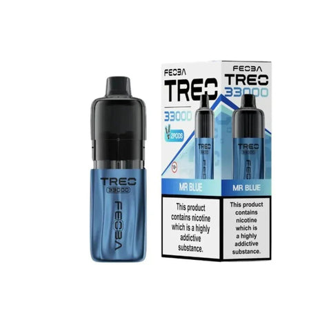Feoba Treo 33k Prefilled Pod Vape Kit Box of 6 - Topvapewholesale