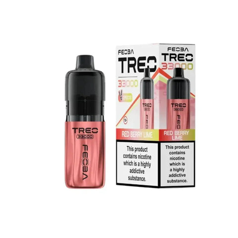 Feoba Treo 33k Prefilled Pod Vape Kit Box of 6 - Topvapewholesale