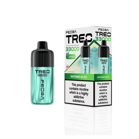 Feoba Treo 33k Prefilled Pod Vape Kit Box of 6 - Topvapewholesale
