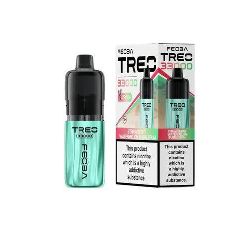 Feoba Treo 33k Prefilled Pod Vape Kit Box of 6 - Topvapewholesale