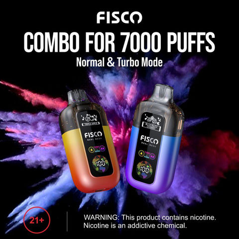 Fisco Point Pro 7000 Disposable Vape - Box of 5 - Topvapewholesale