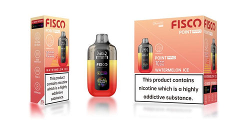 Fisco Point Pro 7000 Disposable Vape - Box of 5 - Topvapewholesale