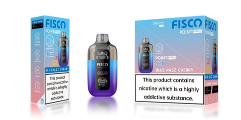 Fisco Point Pro 7000 Prefilled Pod Vape Box of 5 - Topvapewholesale