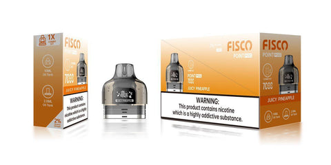 Fisco Point Pro 7000 Replacement Pods Pack of 5 - Topvapewholesale