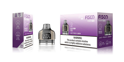 Fisco Point Pro 7000 Replacement Pods Pack of 5 - Topvapewholesale