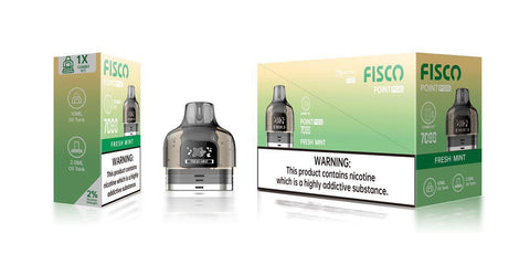 Fisco Point Pro 7000 Replacement Pods Pack of 5 - Topvapewholesale