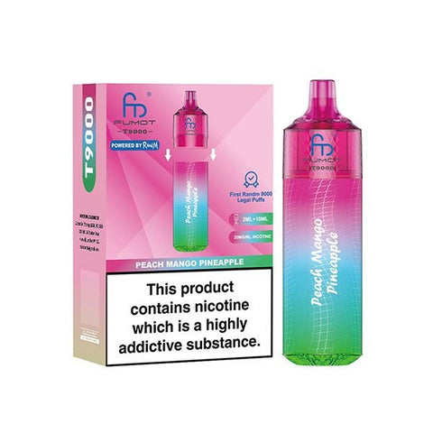 Fumot T9000 Prefilled Pod Vape Box of 5 - Topvapewholesale