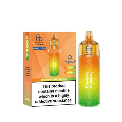 Fumot T9000 Prefilled Pod Vape Box of 5 - Topvapewholesale