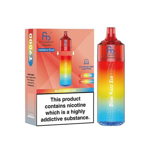 Fumot T9000 Prefilled Pod Vape Box of 5 - Topvapewholesale