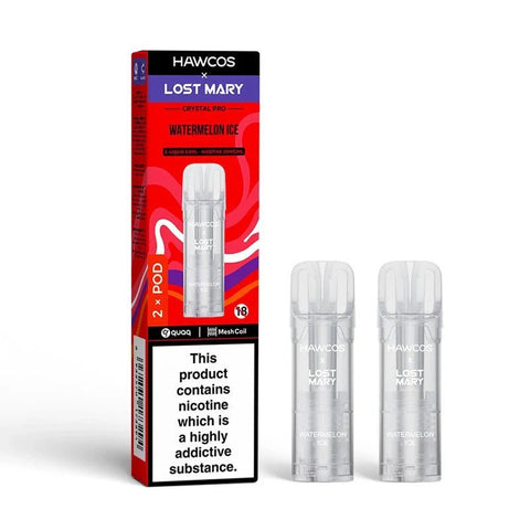 Hawcos x Lost Mary Crystal Pro Prefilled Pods Pack of 10 - Topvapewholesale