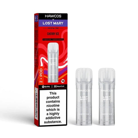 Hawcos x Lost Mary Crystal Pro Prefilled Pods Pack of 10 - Topvapewholesale