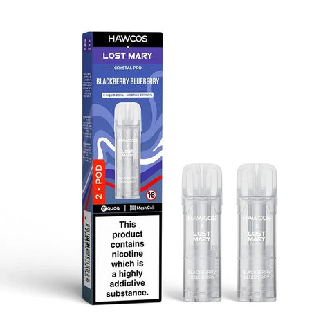 Hawcos x Lost Mary Crystal Pro Prefilled Pods Pack of 10 - Topvapewholesale