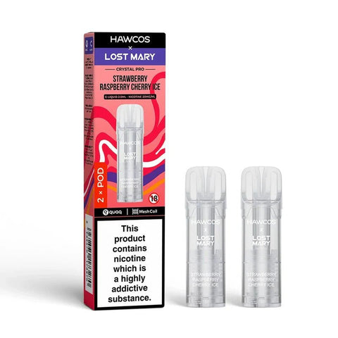 Hawcos x Lost Mary Crystal Pro Prefilled Pods Pack of 10 - Topvapewholesale
