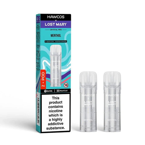 Hawcos x Lost Mary Crystal Pro Prefilled Pods Pack of 10 - Topvapewholesale