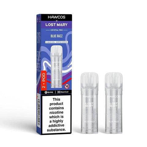 Hawcos x Lost Mary Crystal Pro Prefilled Pods Pack of 10 - Topvapewholesale