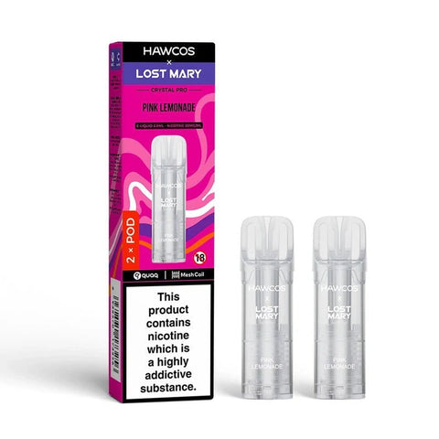 Hawcos x Lost Mary Crystal Pro Prefilled Pods Pack of 10 - Topvapewholesale
