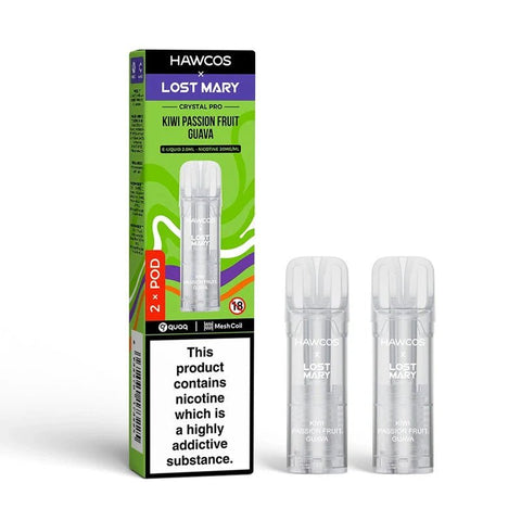 Hawcos x Lost Mary Crystal Pro Prefilled Pods Pack of 10 - Topvapewholesale