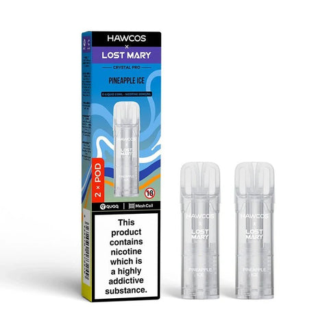 Hawcos x Lost Mary Crystal Pro Prefilled Pods Pack of 10 - Topvapewholesale