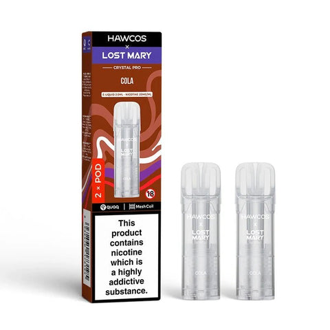 Hawcos x Lost Mary Crystal Pro Prefilled Pods Pack of 10 - Topvapewholesale