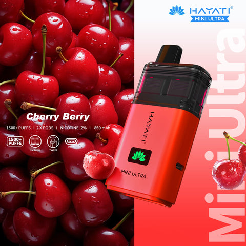 Hayati Mini Ultra 1500 Disposable Vape Box of 5 - Topvapewholesale