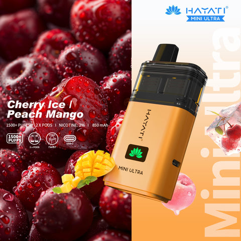Hayati Mini Ultra 1500 Disposable Vape Box of 5 - Topvapewholesale
