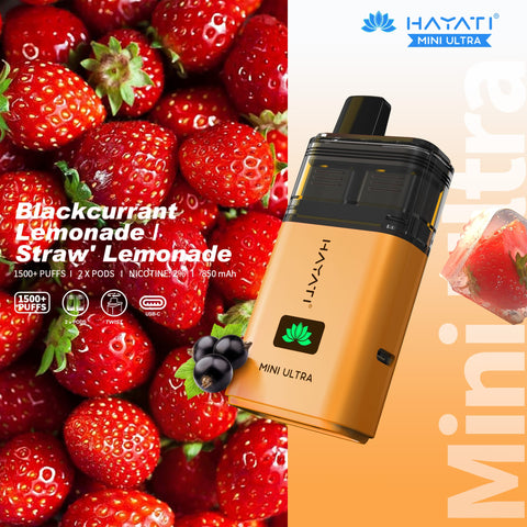 Hayati Mini Ultra 1500 Disposable Vape Box of 5 - Topvapewholesale