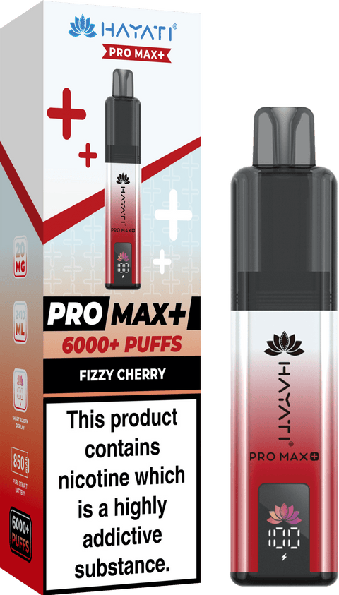 Hayati Pro Max+ 6000 Puffs Vape Box of 10 - Topvapewholesale