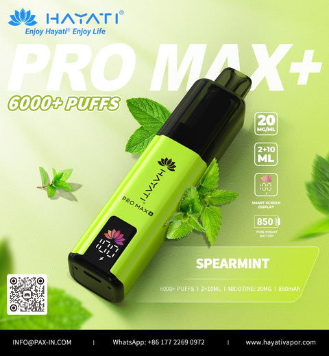 Hayati Pro Max+ 6000 Puffs Vape Box of 5 - Topvapewholesale